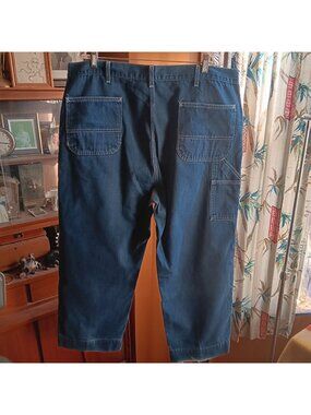 Carpenter Work Jeans 42x29 Vintage 1980's Sears Roebucks USA Dungarees Mens